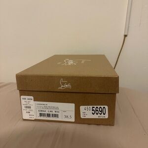 Christian Louboutin Box L 11 1/2' W 7 1/2' H 4'